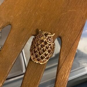 Gold ring Owl NWT